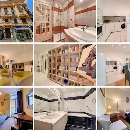 Nestor&jeeves - Frenchy - Hyper Center, Closer Sea And Place Massena Apartment *